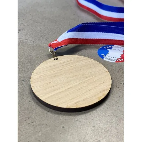 Médaille en bois Made in France 🇫🇷