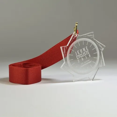 Médaille POLY en plexiglass personnalisable