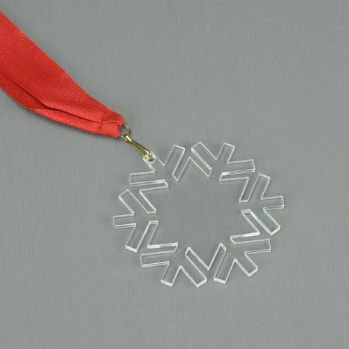 Médaille WINTER en plexiglass personnalisable
