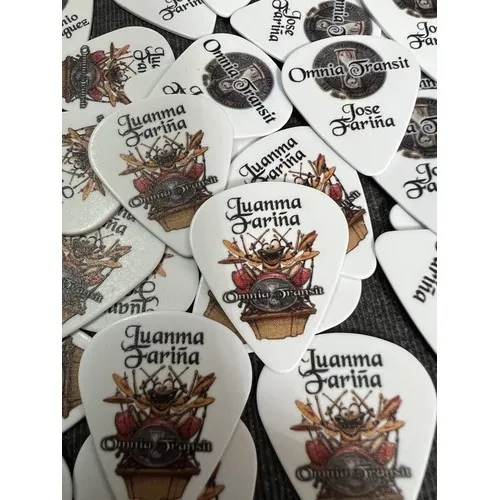 Médicals de guitare personnalisés - Recto-verso