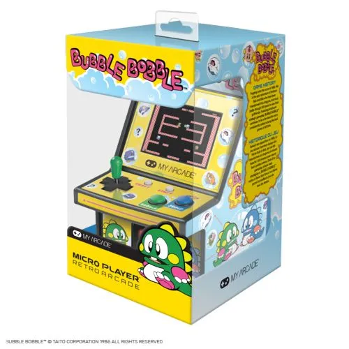 MICRO PLAYER MY ARCADE BUBBLE BOBBLE
