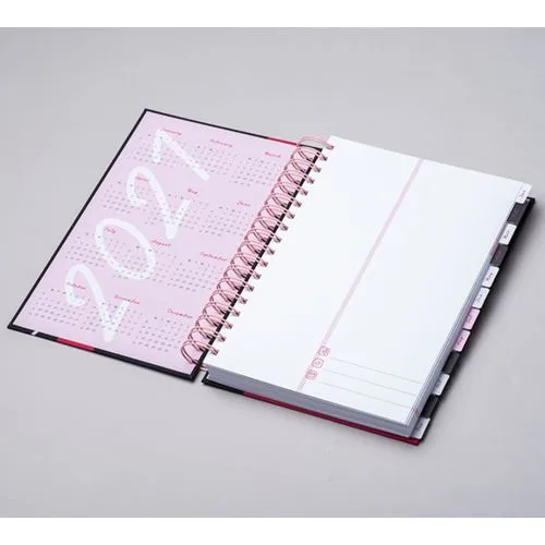 Mindnotes® agenda à couverture rigide à spirale