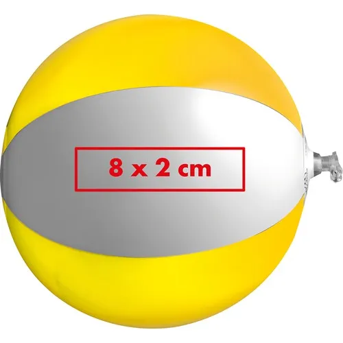 Mini ballon de plage bicolore