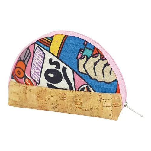 MINI SAC EN POLYESTER ET LIÈGE PERSONNALISABLE