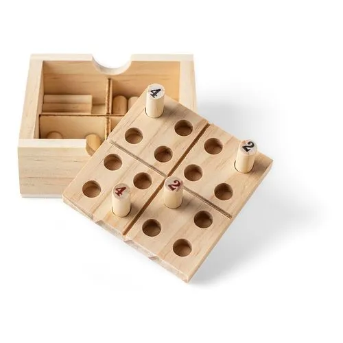 Mini Sudoku en bois de pin Kenza