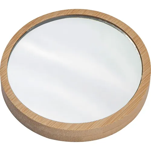 Miroir de maquillage en bambou LONGIN