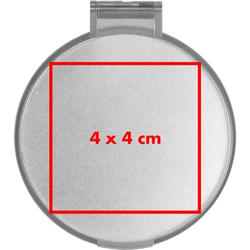 Miroir de maquillage givré BOGDAN