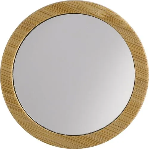 Miroir de poche en bambou Jeremiah