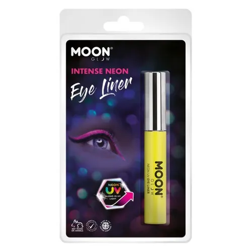 Moon Glow Intense Neon UV Eye Liner, jaune FLUO, 10ml