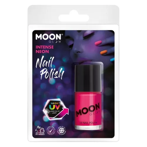 Moon Glow Intense Neon UV vernis à ongle Rose Neon - 14ml
