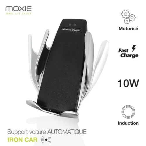 Moxie Support de Charge sans fil Automatisé pour Voiture