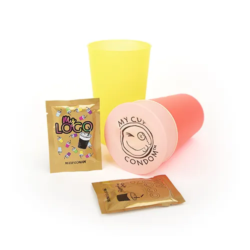 MY CUP CONDOM FOIL personnalisé