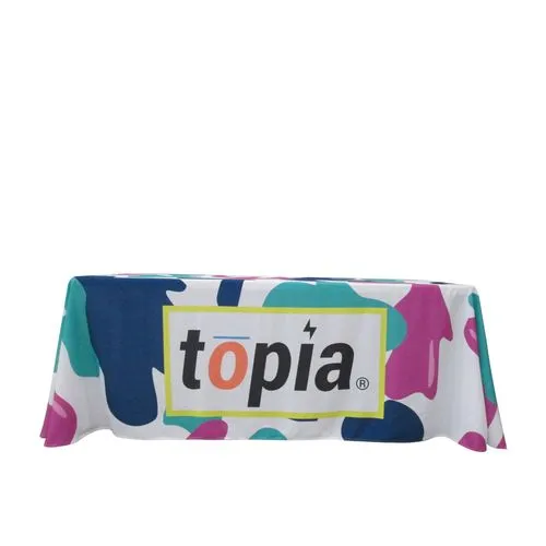 Nappe à couverture totale - 137x178cm (table de 4 pieds)