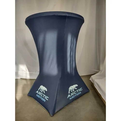 Nappe strech/lycra pour mange debout