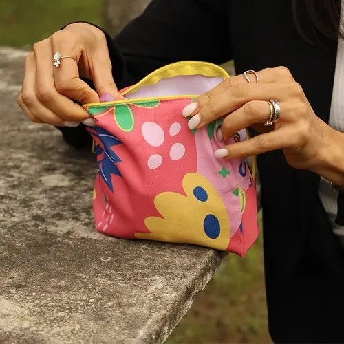 NÉCESSAIRE EN COTON PERSONNALISABLE