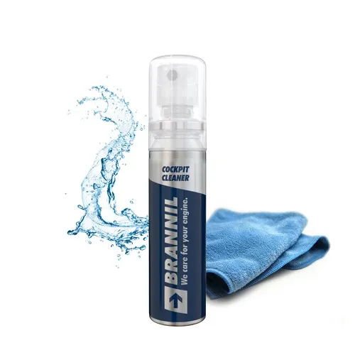 Nettoyant pour Cockpit de Voiture, 20 ml, No Label Look (Alu Look)