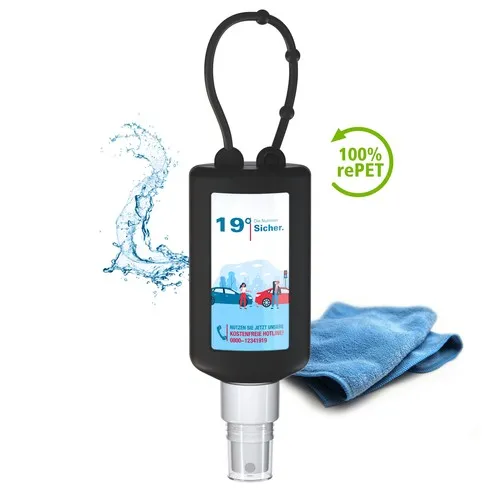 Nettoyant pour Cockpit de Voiture, 50 ml Bumper noir, Body Label (R-PET)