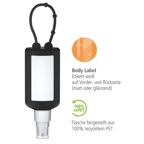 Nettoyant pour Cockpit de Voiture, 50 ml Bumper noir, Body Label (R-PET)