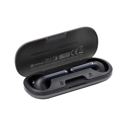 Oreillette bluetooth TWS premium avec boitier metal