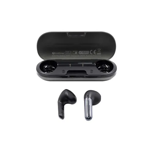 Oreillette bluetooth TWS premium avec boitier metal