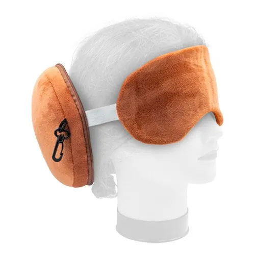 Ours en peluche, oreiller de voyage, masque de nuit | Ren