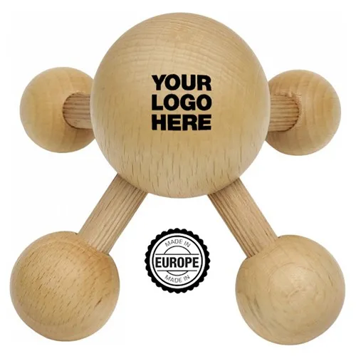 Outil de massage en bois à 4 pieds, "Made in Europe"