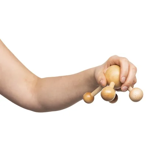 Outil de massage en bois à 4 pieds, "Made in Europe"