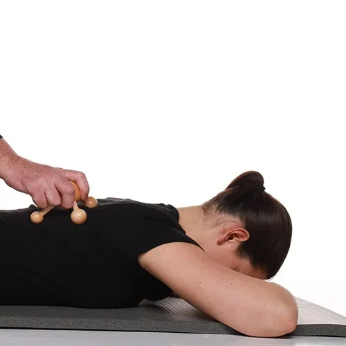 Outil de massage en bois à 4 pieds, "Made in Europe"