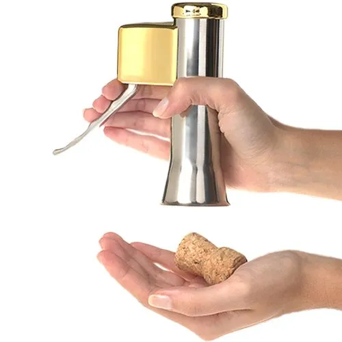 Ouvre bouchons bouteilles champagne et d'ouvreur de vins mousseux les plus exclusifs et les plus sûrs au monde - Le cadeau Premium facile à utiliser