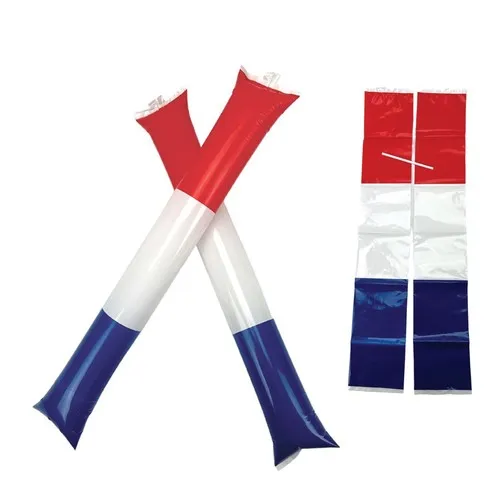 Paire Clap Clap 60x10cm Bleu/blanc/rouge