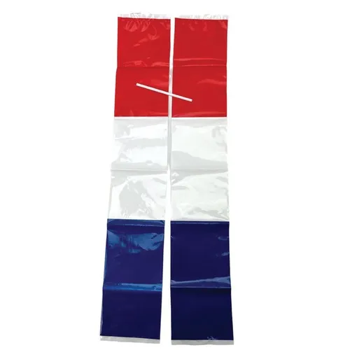 Paire Clap Clap 60x10cm Bleu/blanc/rouge