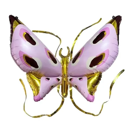 Papillon aile foil 102 x 76 cm 2 coloris assortis