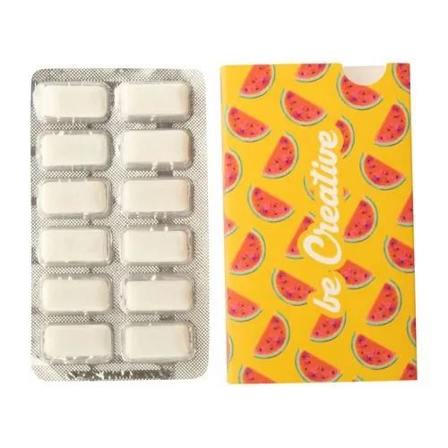 Paquet de chewing gum CreaChew 12