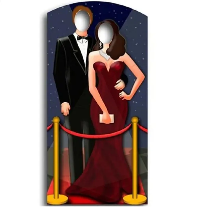 Une gamme de passe tête pour avoir une photo de souvenir