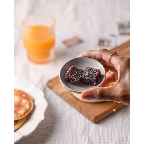Pâte de Fruit Cassis de Bourgogne en sachet individuel
