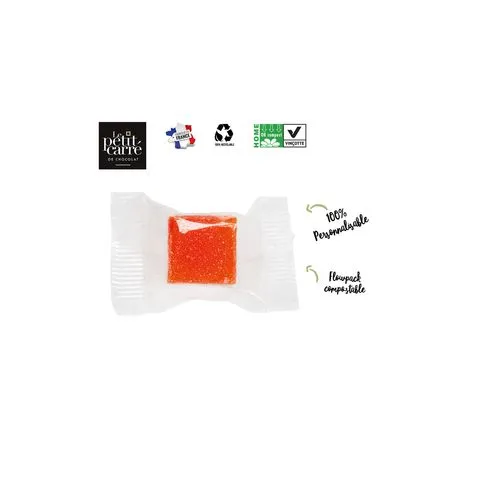 Pâte de Fruit Fruit de la Passion en sachet individuel
