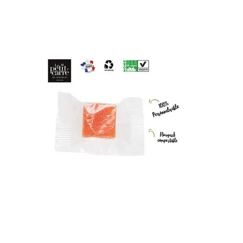 Pâte de Fruit Pêche de vigne de la Drôme en sachet individuel