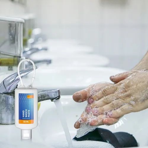 Pâte de nettoyage des mains, Bumper de 50 ml, white, Body Label