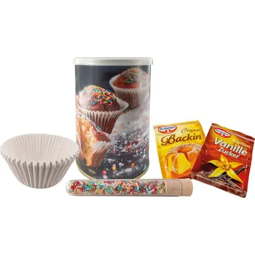 Pâtisserie de Muffins dans la Boîte
