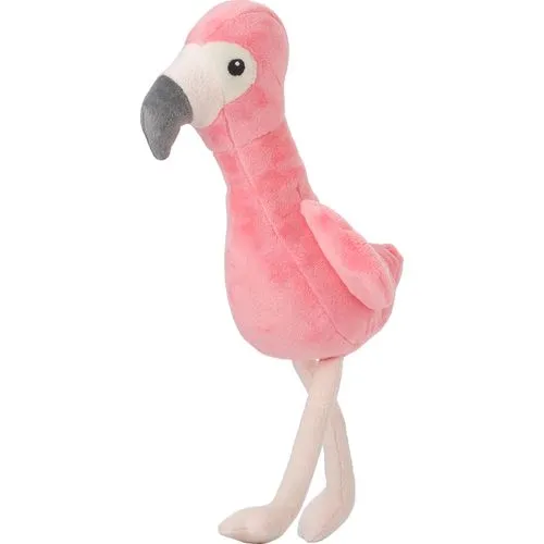 Peluche ‘Flamant rose’ en polyester Alicia