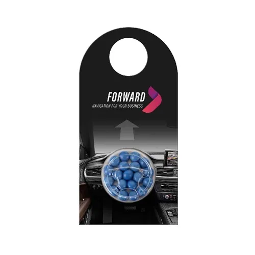 PENDENTIF PUSH THE BUTTON EN FORME DE VOLANT