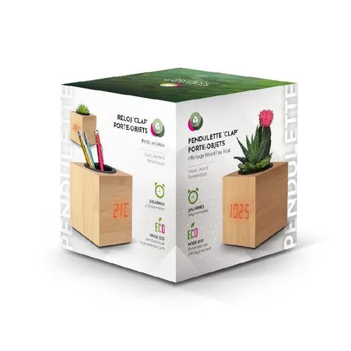 PENDULETTE REVEIL MULTIFONCTIONS ET PORTE-OBJETS