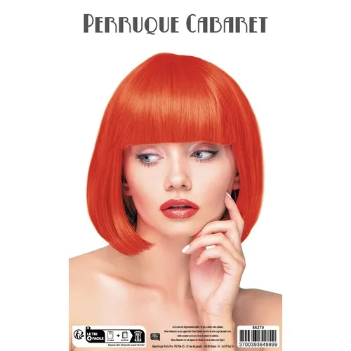 PERRUQUE CABARET ROUSSE