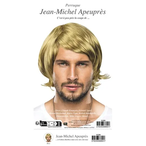 PERRUQUE JEAN MICHEL APEUPRES