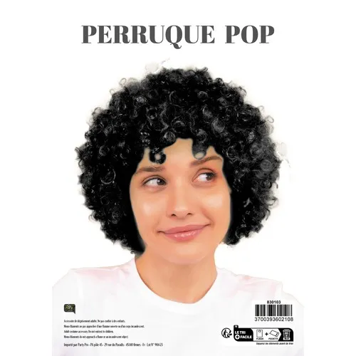 PERRUQUE POP VERTE