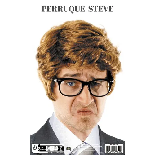 PERRUQUE STEVE (CHATAIN)