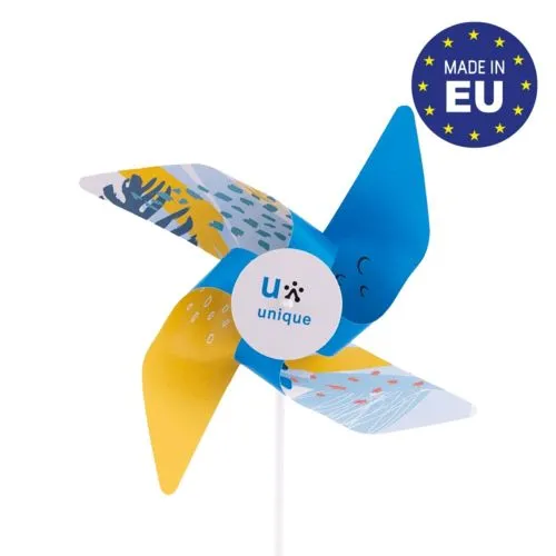 Petit moulin à vent en papier