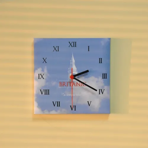 PETITE HORLOGE MURALE PERSONNALISABLE EN PP