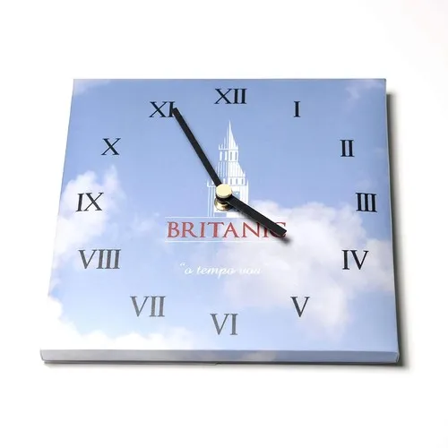 PETITE HORLOGE MURALE PERSONNALISABLE EN PP
