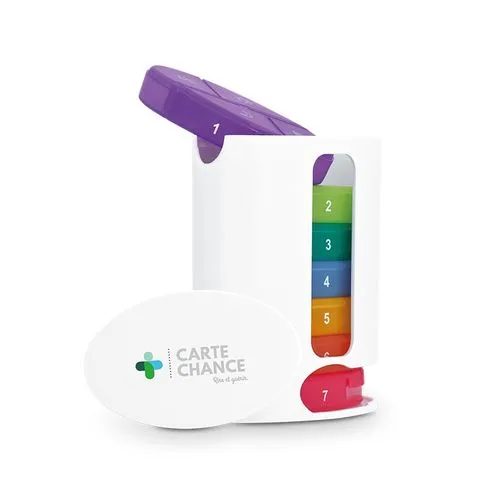 PILULIER HEBDOMADAIRE COULISSANT